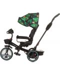 Tricicletă cu parasolar Chipolino - Be Active, junglă - 6t