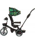 Tricicletă cu parasolar Chipolino - Be Active, junglă - 2t