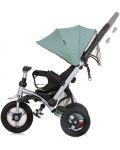 Tricicletă cu parasolar Chipolino - Bolid, verde pastel - 5t