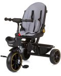 Tricicletă cu copertină Chipolino - Max Sport, gri - 7t