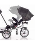Tricicleta cu roti gonflabile Lorelli - Speedy, Grey&Black - 5t