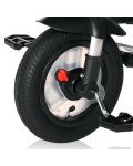 Tricicleta cu roti gonflabile Lorelli - Zippy, Graphite - 11t
