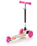 Tricicletă Lorelli - Mini, flori roz - 3t