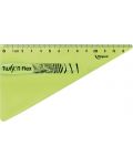 Triunghi Maped Twist'n Flex - 15 cm, verde - 2t