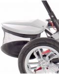 Tricicleta cu roti gonflabile Lorelli - Speedy, Ivory& Black - 8t