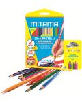 Creioane de culoare Mitama - 36 de culori - 1t