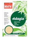 Hartie colorata pentru copiator Rey Adagio - Salmon, A4, 80 g, 100 coli - 1t