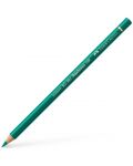 Creion colorat Faber-Castell Polychromos - Turquoise Green, 161 - 1t