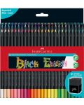 Creioane bicolore Faber-Castell Black Edition - 50 culori  - 1t
