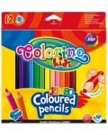 Creioane colorate Colorino Kids - Jumbo, 12 culori - 1t