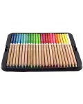 Creioane colorate acuarelă Astra Prestige - În cutie metalică, 48 culori - 3t