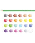 Creioane colorate Carioca Tita - 24 culori + ascutitoare - 3t
