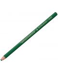 Creion colorat Uni Dermatograf - verde, pe baza de ulei - 1t