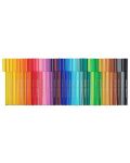Carioci colorate Faber-Castell Connector - Comoara, 33 culori - 2t
