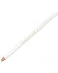 Creion colorat Uni Dermatograf - alb, pe baza de ulei - 1t