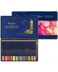 Creioane colorate pentru acuarelă Deli Finenolo - EC129, 36 culori, în cutie metalică - 1t