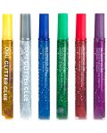 Lipiciuri colorate Deli Stick Up - Glitter Classic, 6 x 12 ml - 2t
