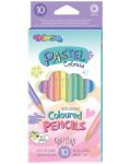 Creioane colorate Colorino Pastel - 10 culori - 1t