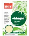 Hartie colorata pentru copiator Rey Adagio - Canary Yellow, A4, 80 g, 100 coli - 1t