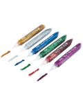 Lipiciuri colorate Deli Stick Up - Glitter Classic, 6 x 12 ml - 4t