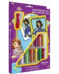 Set creativ cu nisip kinetic Red Castle - Sofia the First - 1t