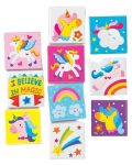 Set creativ 4M -Desenați și colorați magneți de unicorn - 2t