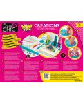 Set creativ Clementoni Crazy Chic - WOW,  320 de carlige - 3t