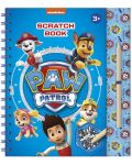 Totum Creative Kit - Paw Patrol Scratchbook - 1t