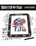 Set creativ  Educa - Designer de modă, Monster High - 5t