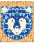 Set creativ Janod - Mozaicuri cu animale din pădure  - 4t