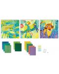 Set creativ Sycomore - Picturi cu mozaic, junglă - 2t