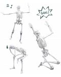 Set creativ Buki France - Creează-ți singur schelet uman - 4t
