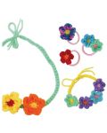 Set creativ Andreu toys - Accesorii cu flori pe un carlig - 4t