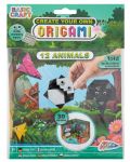 Set creativ Grafix - DIY Origami, 12 animale - 1t