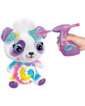 Set creativ Canal Toys - Jucărie de pluș de colorat, Panda dulce - 4t
