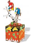 Set creativ Colorino Hobby - Fa-ti singur cutie muzicala cu pasari - 3t