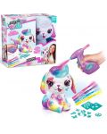 Set creativ Canal Toys Airbrush plush - Jucărie de colorat de pluș, cățeluș drăguț - 2t