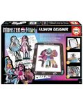 Set creativ  Educa - Designer de modă, Monster High - 2t