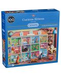 Puzzle Gibsons de 1000 piese - Curious Kittens - 1t