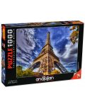 Puzzle Anatolian de 1000 piese - Turnul Eiffel, Shtefik Bayram - 1t