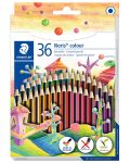 Creioane colorate Staedtler Noris Colour 185 - 36 de culori - 1t