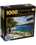 Puzzle D-Toys de 1000 piese - Corfu, Grecia I - 1t