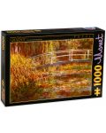 Puzzle D-Toys de 1000 piese - Podul japonez, Claude Monet - 1t