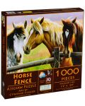 Puzzle SunsOut de n1000 piese - Gard pentru cai, Cinty Fisher - 1t