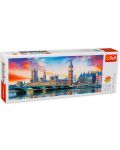 Puzzle panoramic Trefl de 500 piese - Big Ben, Londra - 1t