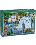 Puzzle D-Toys de 1000 piese - Cascada Niagara - 1t