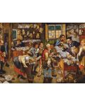 Puzzle D-Toys de 1000 piese – Plata zecimilor, Pieter Bruegel cel Tanar  - 2t