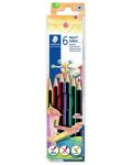 Creioane colorate Staedtler Noris Colour 185 - 6 culori - 1t