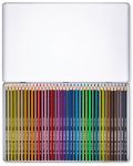 Creioane colorate Staedtler Noris Colour 185 - 36 de culori, in cutie metalica - 2t