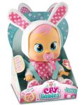 Papusa bebe plangacios IMC Toys Cry Babies, cu lacrimi - Coney, iepuras - 3t
